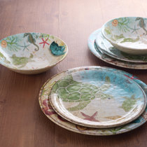 beach dinnerware sets