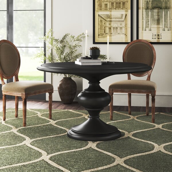 standridge pedestal dining table