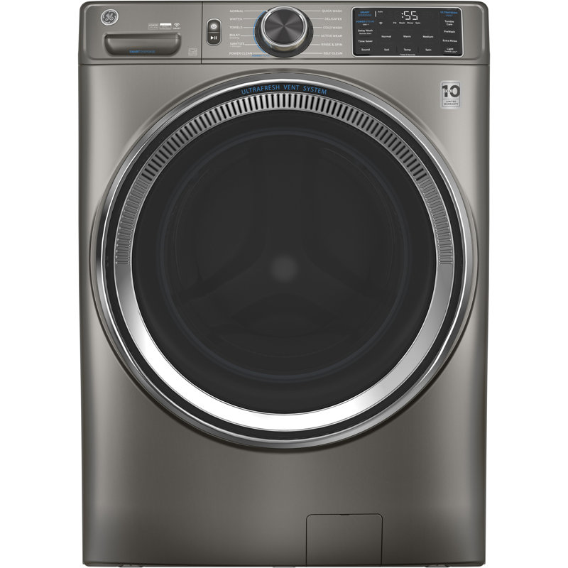 Ge Appliances Ge Smart Appliances 4 8 Cu Ft Energy Star Smart Front Load Washer With Steam Wash Reviews Wayfair