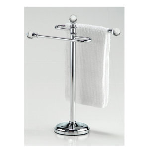 Hand Towel Stand Countertop Wayfair Crystal Fingertip Free Standing Towel Stand