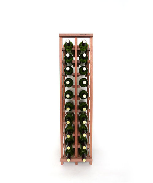Rebrilliant Lurmont Series 20 Bottle Floor Wine Bottle Rack Wayfair