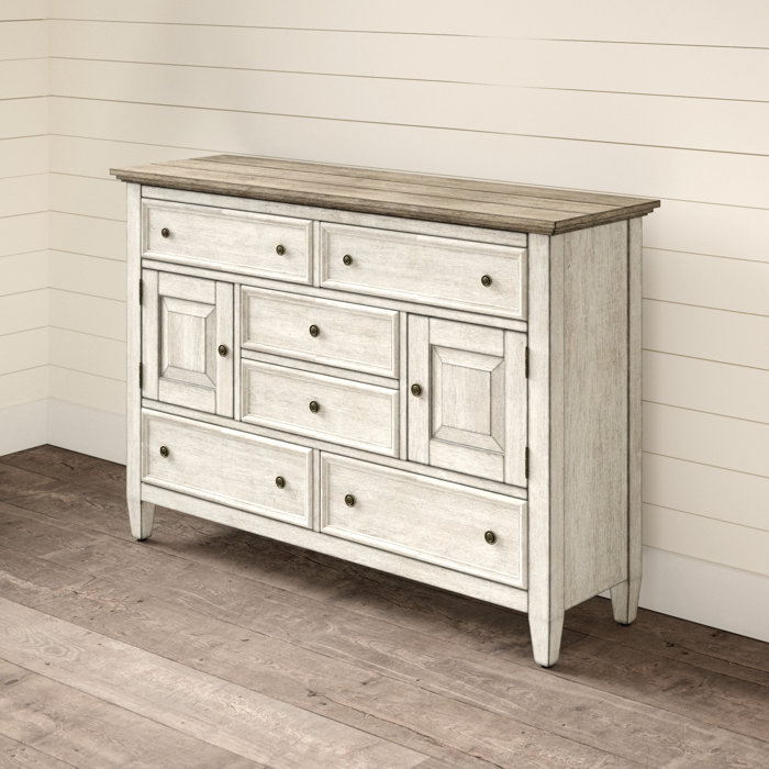 Feminine French Country 6 Drawer Chest Wayfair