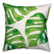 tropical throw pillows