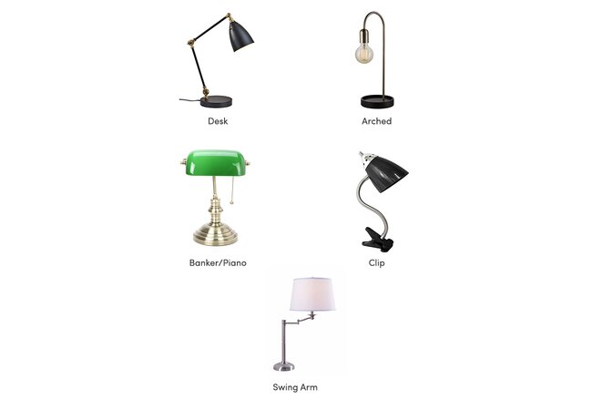 Table Lamps Of Different Types Set Of Light Fixtures For Bedroom Living  Room Home Office Lighting Line Icon Collection Stock Illustration -  Download Image Now - iStock