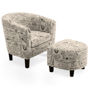 Fitzwater Barrel Chair by Winston Porter #1