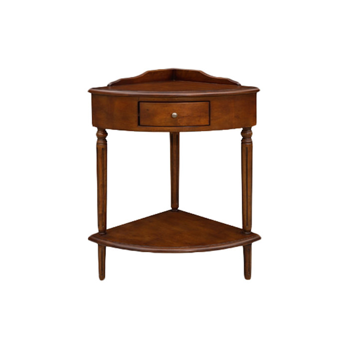 Wilfredo Corner End Table With Storage Wilfredo Corner End Table With Storage