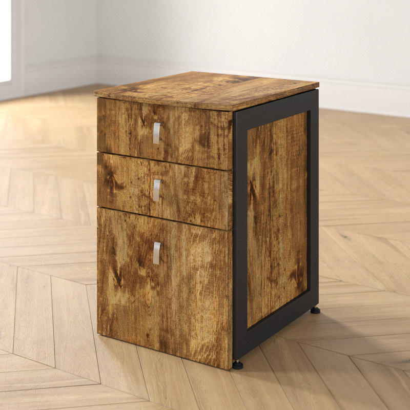 Foundstone Darrel 3 Drawer Vertical Filing Cabinet Wayfair