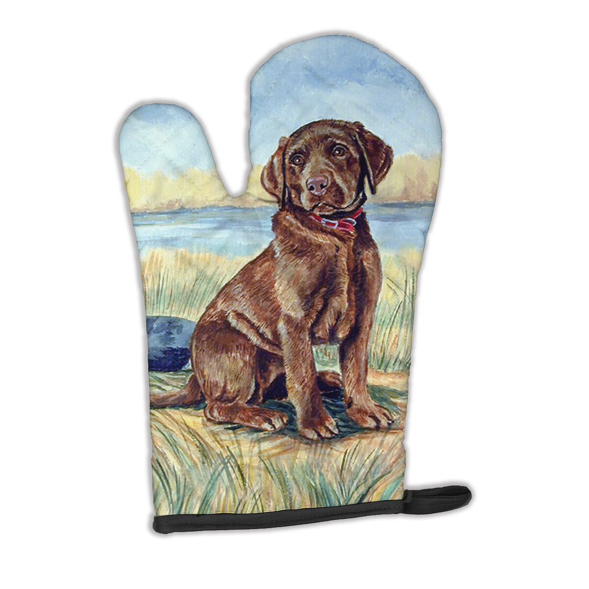 labrador oven mitts