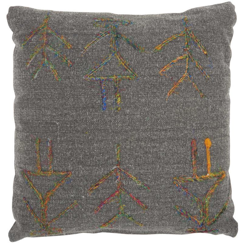 Umstead Sari Figures Cotton Throw Pillow Allmodern