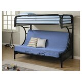 twin over futon bunk bed with mattress included