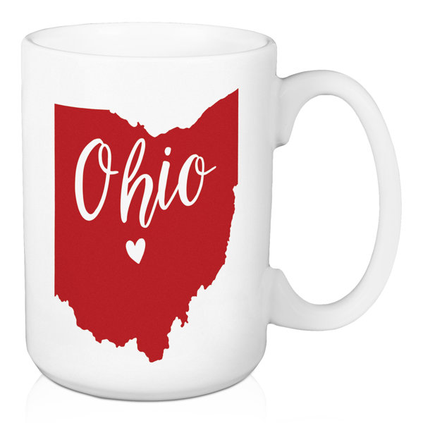 Ebern Designs Fretwell Ohio State Pride Columbus Love Coffee Mug Wayfair