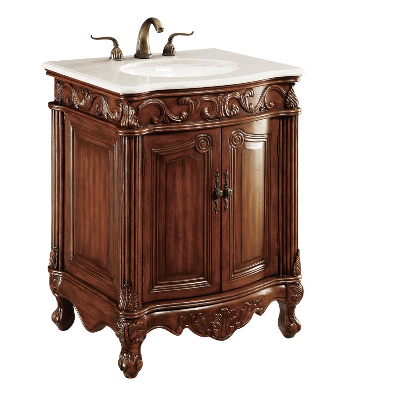 One Allium Way® Stoughton 27" Single Bathroom Vanity ...