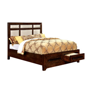 Vineland Upholstered Platform Bed by Loon Peak