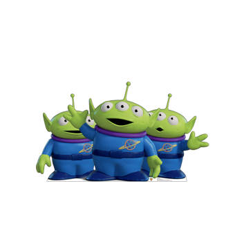 Advanced Graphics Aliens Disney Pixar Toy Story 4 Cardboard