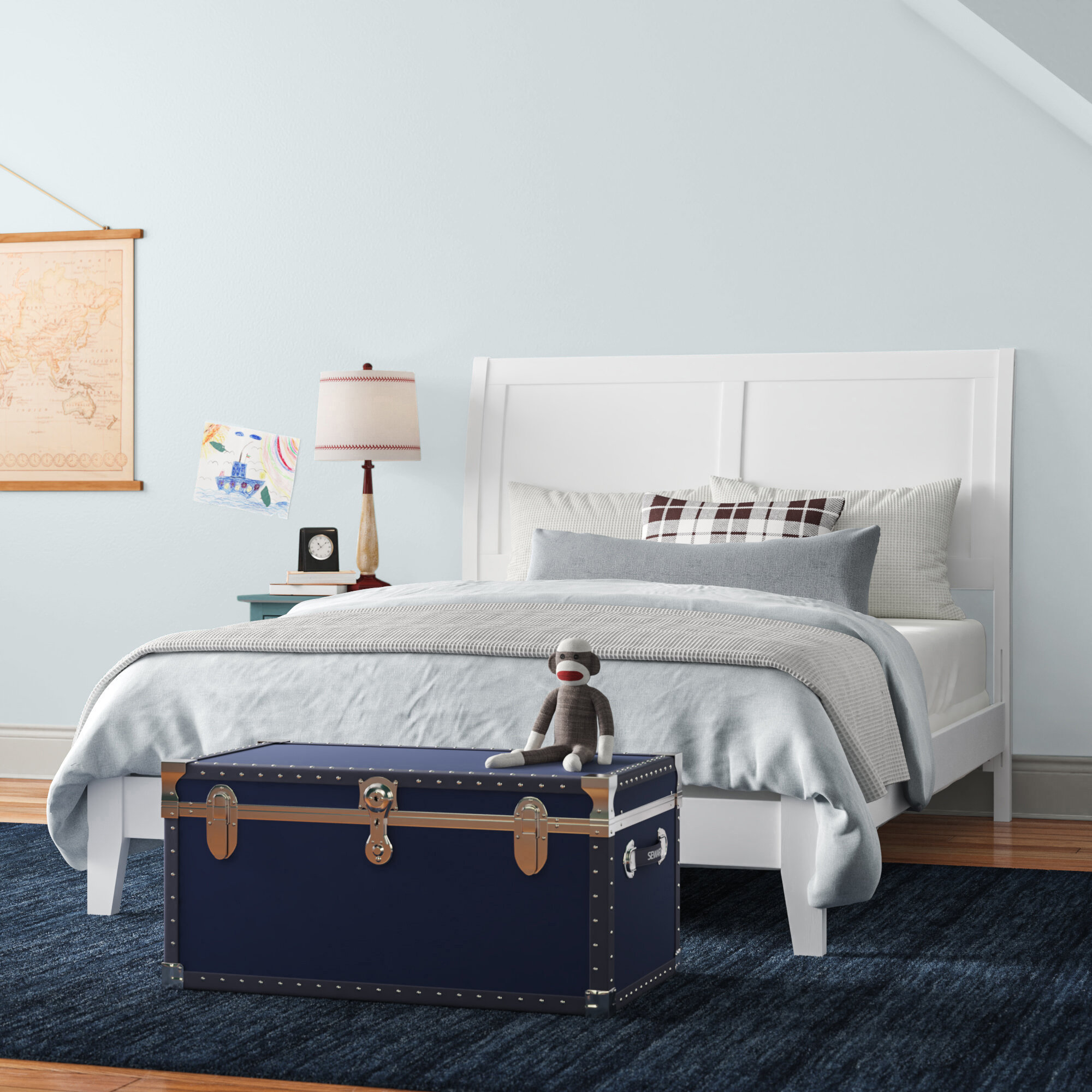 Andover Mills Baby Kids Quitaque Full Panel Bed Reviews Wayfair