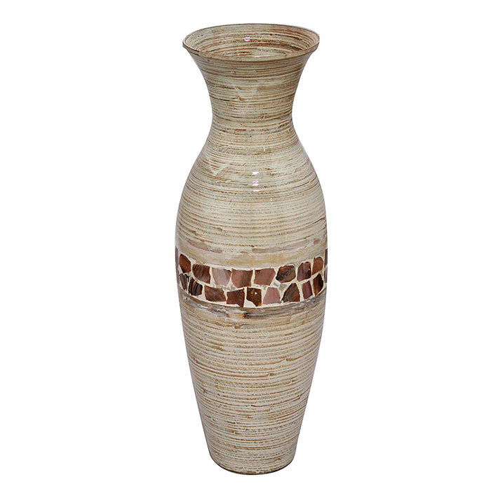 World Menagerie Leola Floor Vase Reviews Wayfair