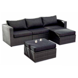 5-tlg. 3-Sitzer Ecksofa-Set Aruba von Best Freiz..
