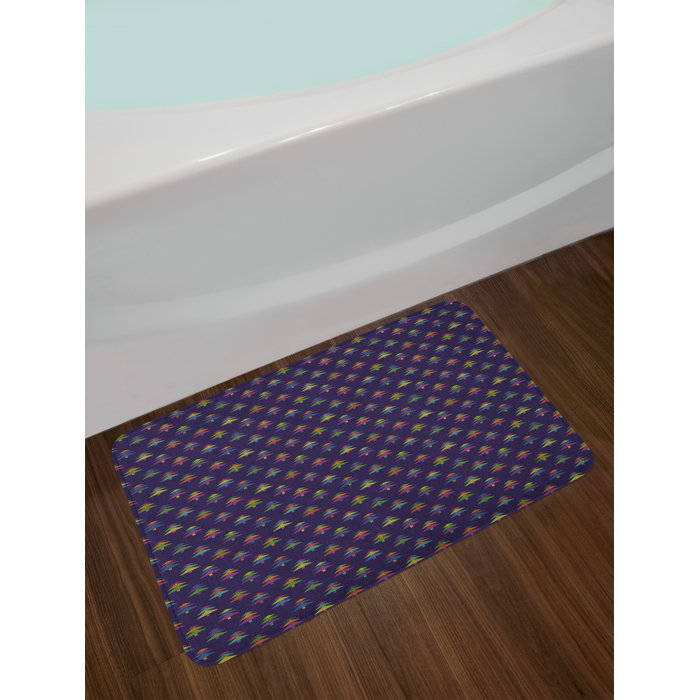 East Urban Home Nordic Colorful Bath Rug Wayfair