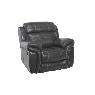 Gautier Leather Manual Recliner by Red Barrel Studio Best Design