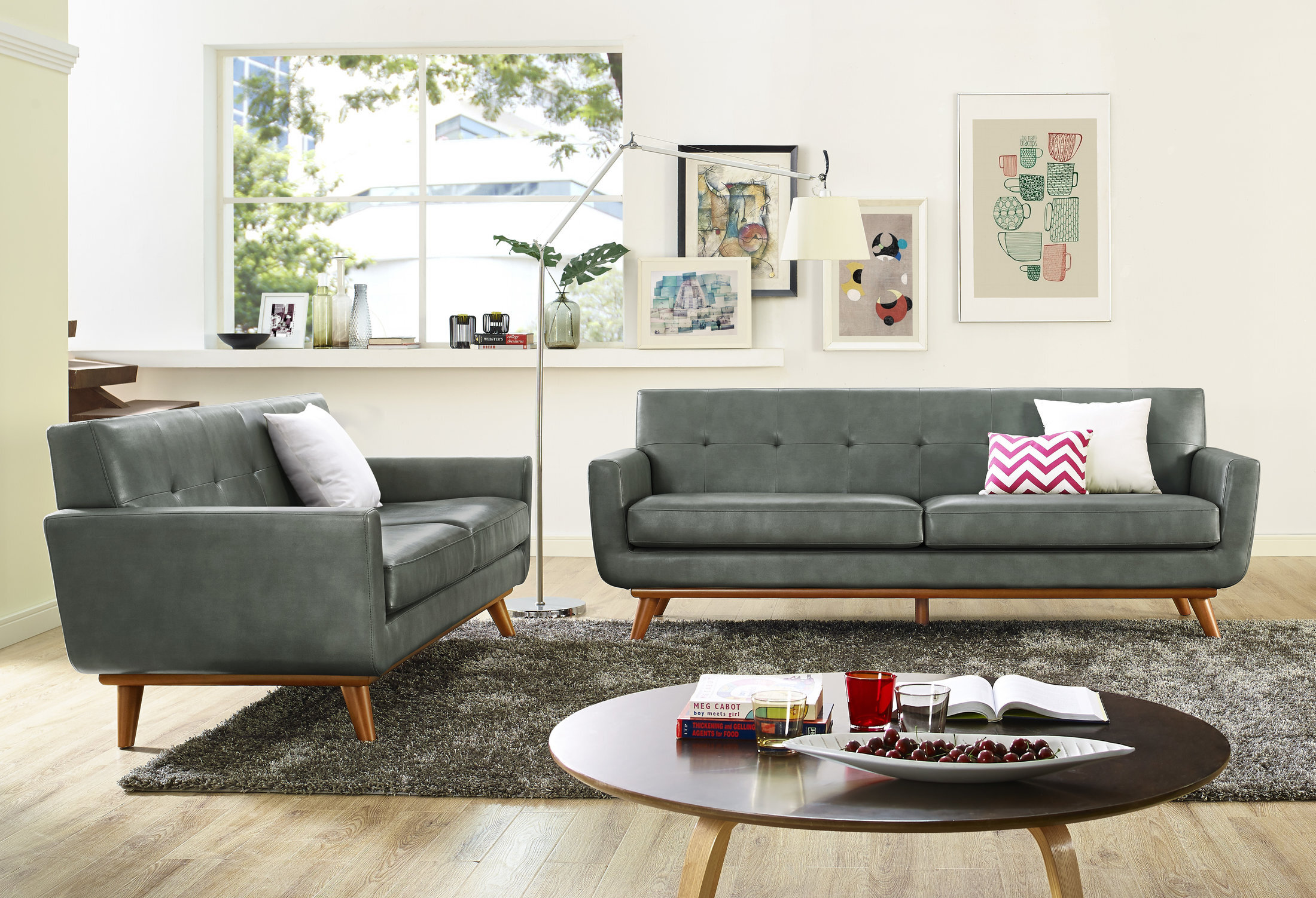 Modern Apartment Size Living Room Sets AllModern