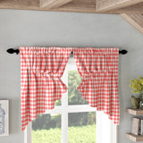 Red Valances Kitchen Curtains You Ll Love In 2020 Wayfair