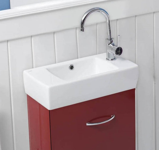 Cerastyle By Nameeks City Ceramic Rectangular Vessel Bathroom Sink