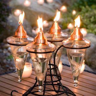 Tabletop Citronella Torch Wayfair 4 Light Tabletop Torch
