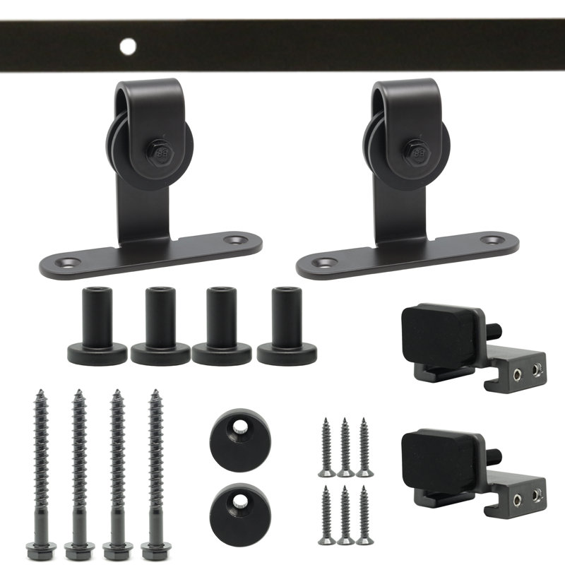 keyren Easy to Install Sliding Barn Door Hardware Sliding Door Door for Interior Closet