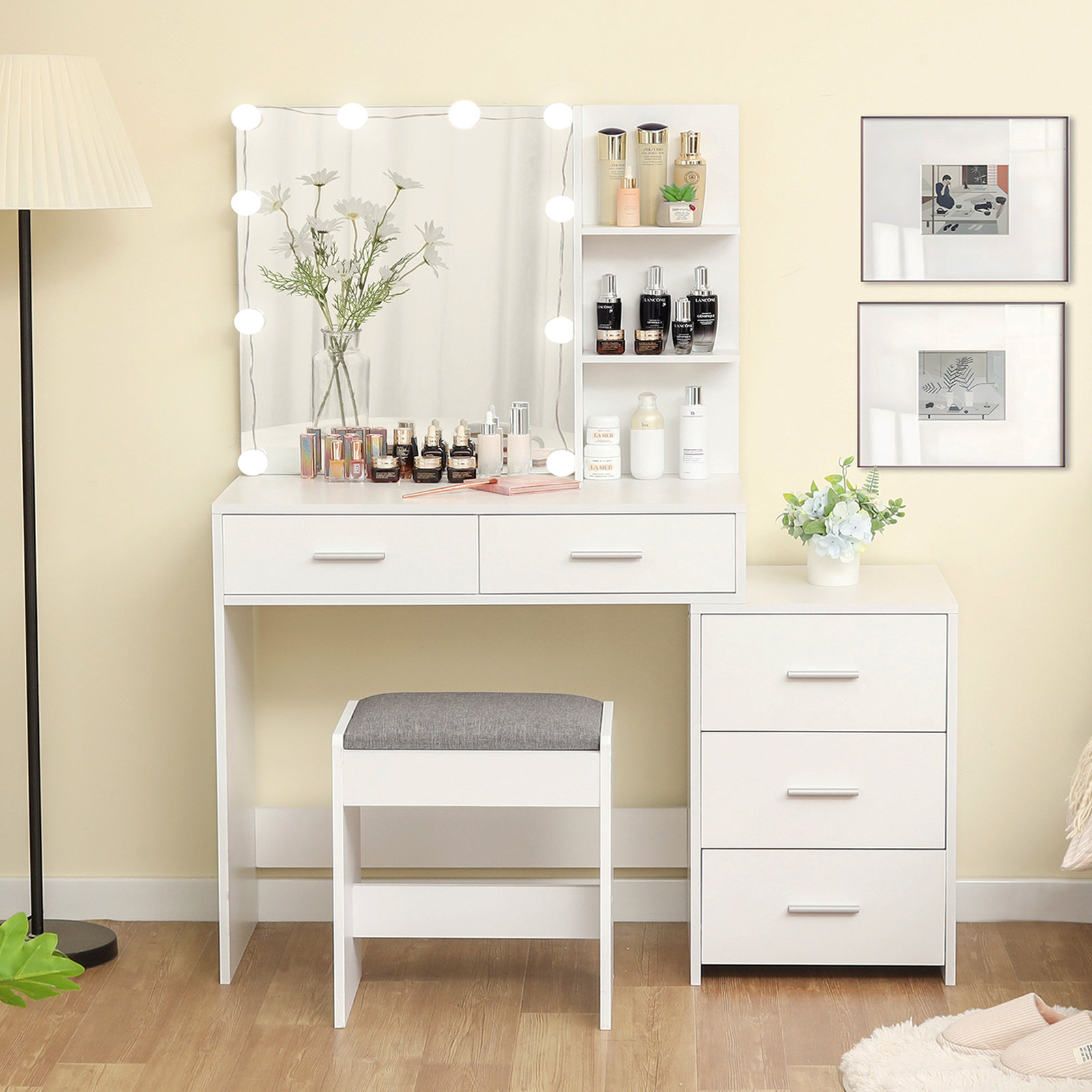 Latitude Run® Malissia Vanity & Reviews | Wayfair