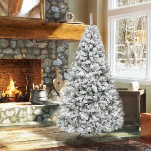 Details about   6-7 ft Artificial Christmas Tree W/ Pine Cones & Festive Holiday Decor 