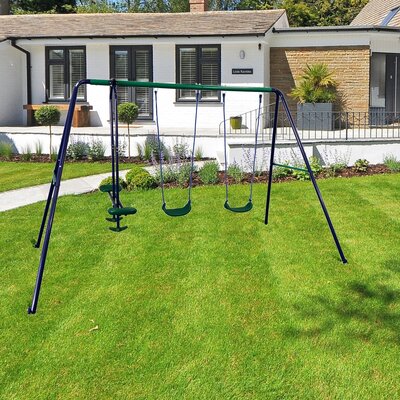 Outdoor Sturdy Child Swing Set