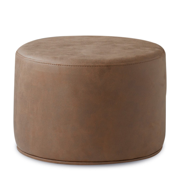 Sohoconcept Celine Leather Pouf Wayfair