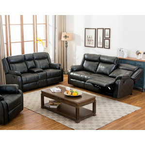 Novia 2 Piece Living Room Set by Roundhill Furniture