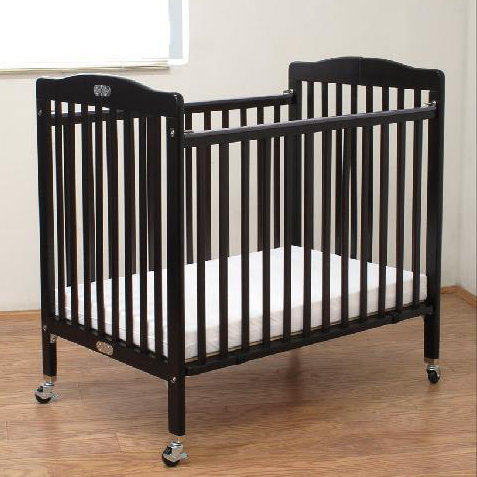 upholstered baby crib