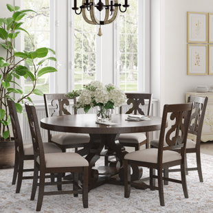 Round Seats 6 Kitchen Dining Room Sets Dining Table Sets Free Shipping Over 35 Wayfair