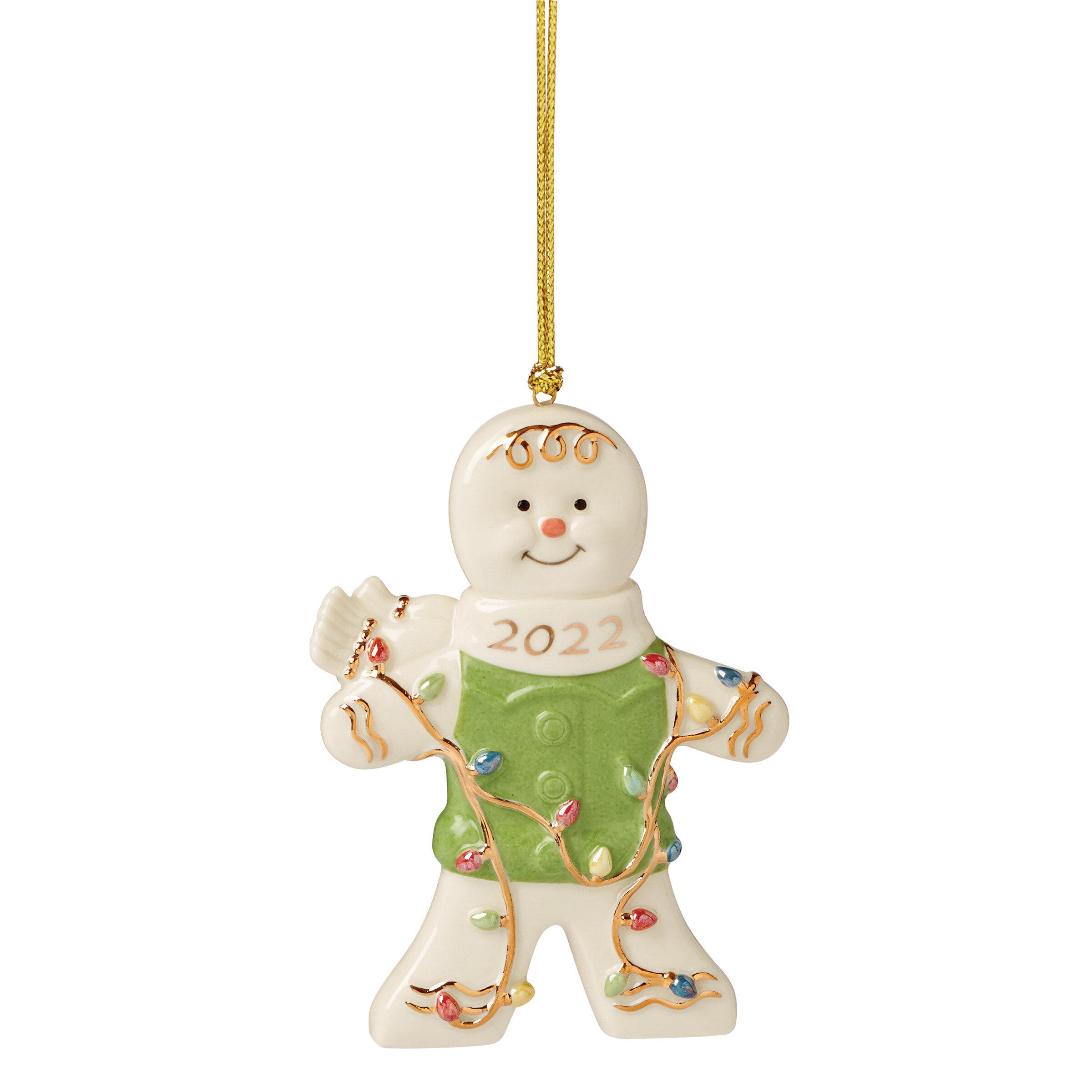 Lenox 2022 Gingerbread Man Ornament Wayfair Canada   2022 Gingerbread Man Ornament 