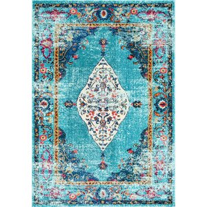 Wallingford Aqua Area Rug