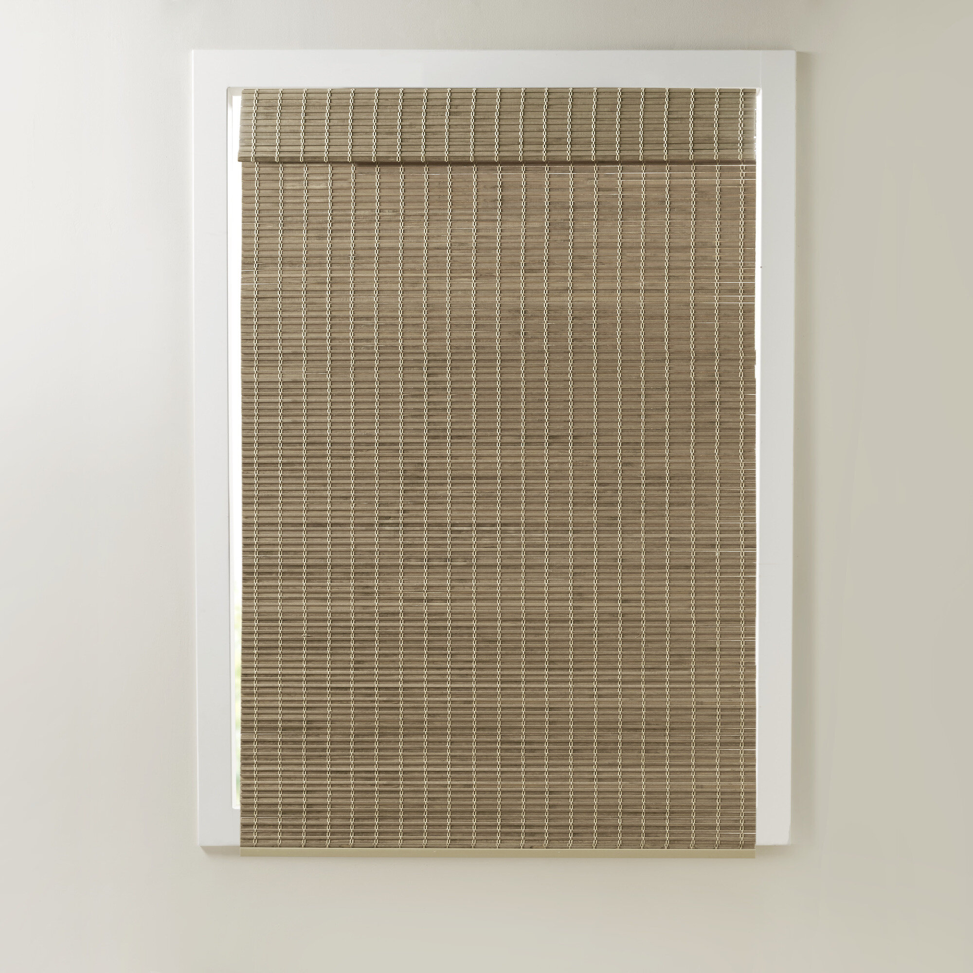 Bayou Breeze Eastfield Bamboo Light Filtering Roman Shade & Reviews ...