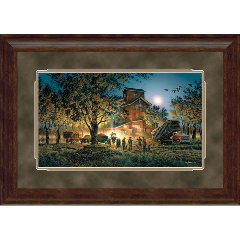 Wildwings Bountiful Harvest By Terry Redlin Framed Painting Print