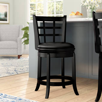 Beachcrest Home Sandifer Bar Counter Swivel Stool Reviews Wayfair