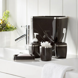 Taupe Bathroom Accessories Wayfair