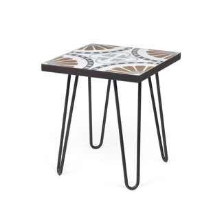 Choual End Table by Bungalow Rose 2019 Online