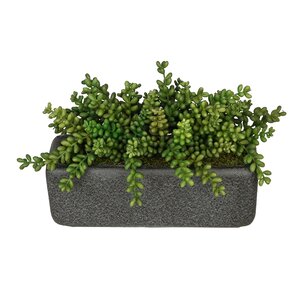 Artificial Sedum Plant in Planter