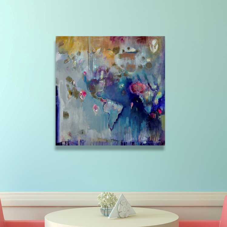Latitude Run All The Places I Can T Forget Painting Print On
