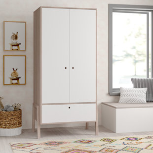 White wardrobe for kids Clearance
