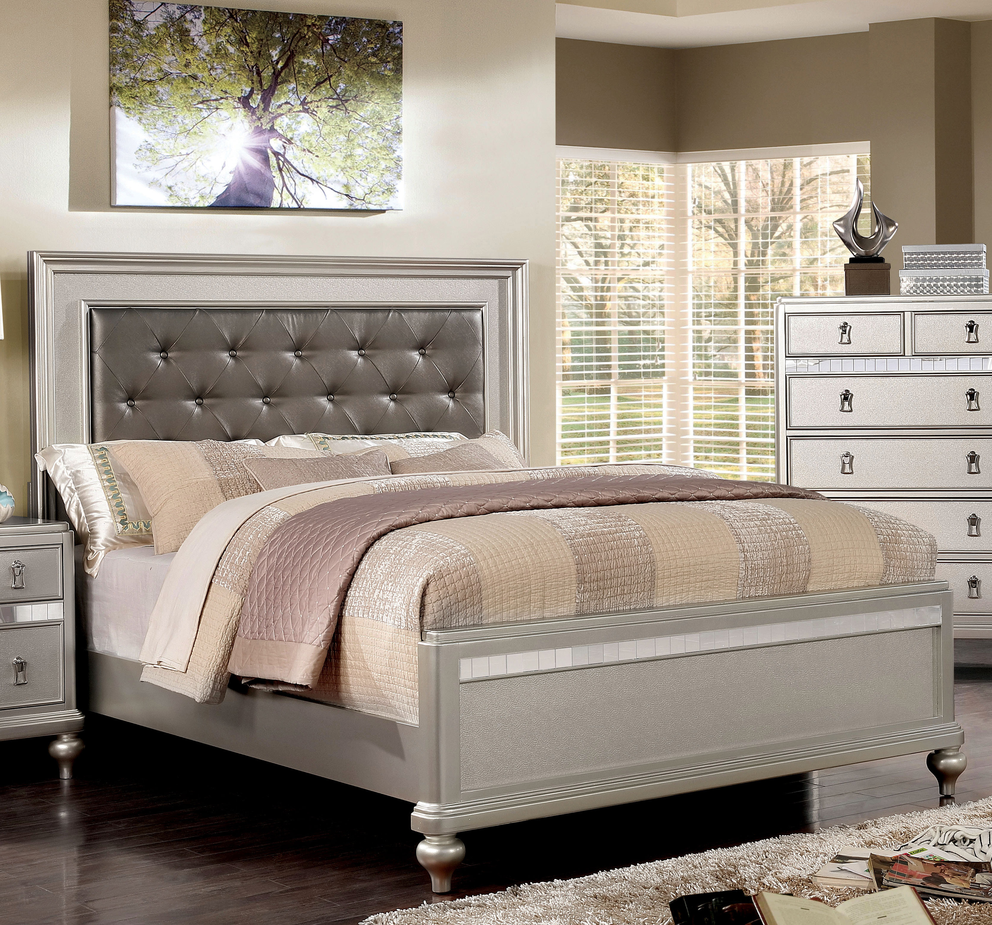 upholstered panel bed upholstered panel bed