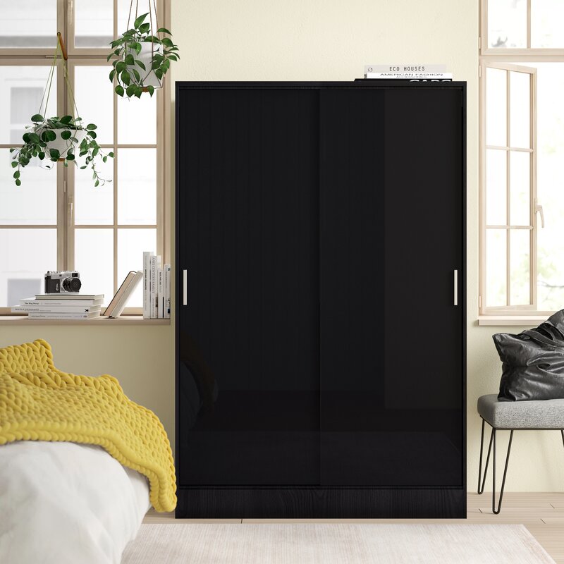 Zipcode Design Eva Xl 2 Door Sliding Wardrobe Reviews Wayfair Co Uk