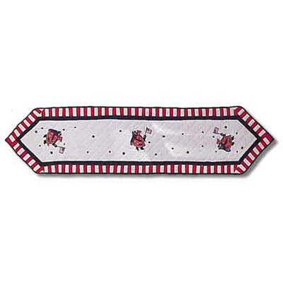 Colonial Santa Table Runner Patch Magic