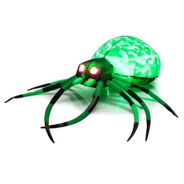 The Holiday Aisle® Halloween Spider Inflatable | Wayfair