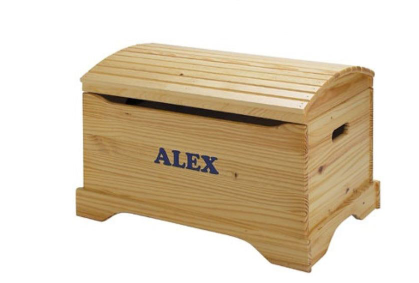 wooden kids toy box